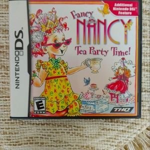 Fancy Nancy Tea Party Time Nintendo DS Game Cartridge